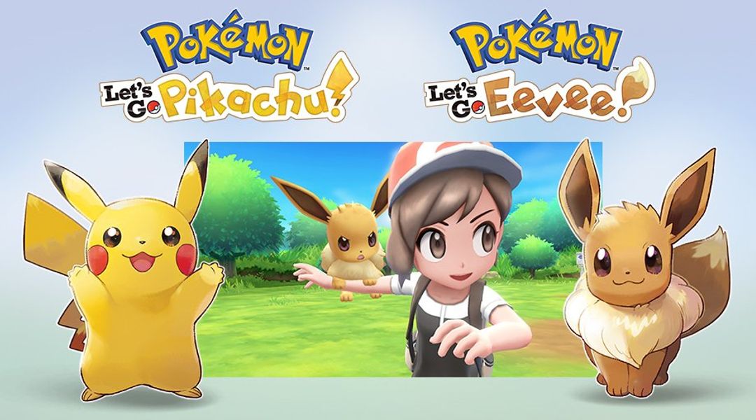 Pokemon Lets Go Pikachu And Eevee Announced For Nintendo Switch