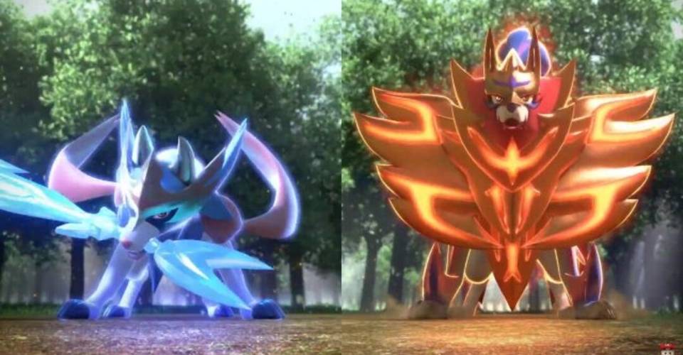 Pokemon Sword And Shield Is This Zacian And Zamazenta S Typing