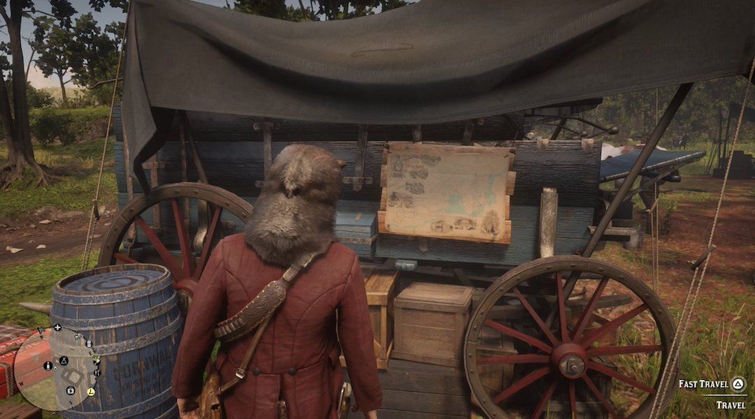 fast travel on red dead 2