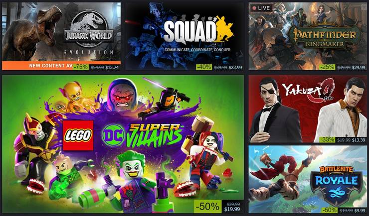 Steam Winter Pc Game Sale 18 Begins Game Rant Steam Winter Pc Game Sale 18 Begins Game Rant